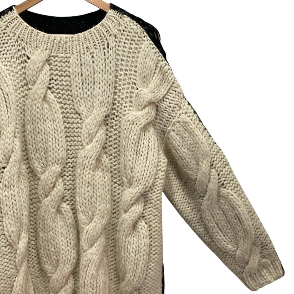 ミアストアズ DOUBLE SIDE SWEATER ニット