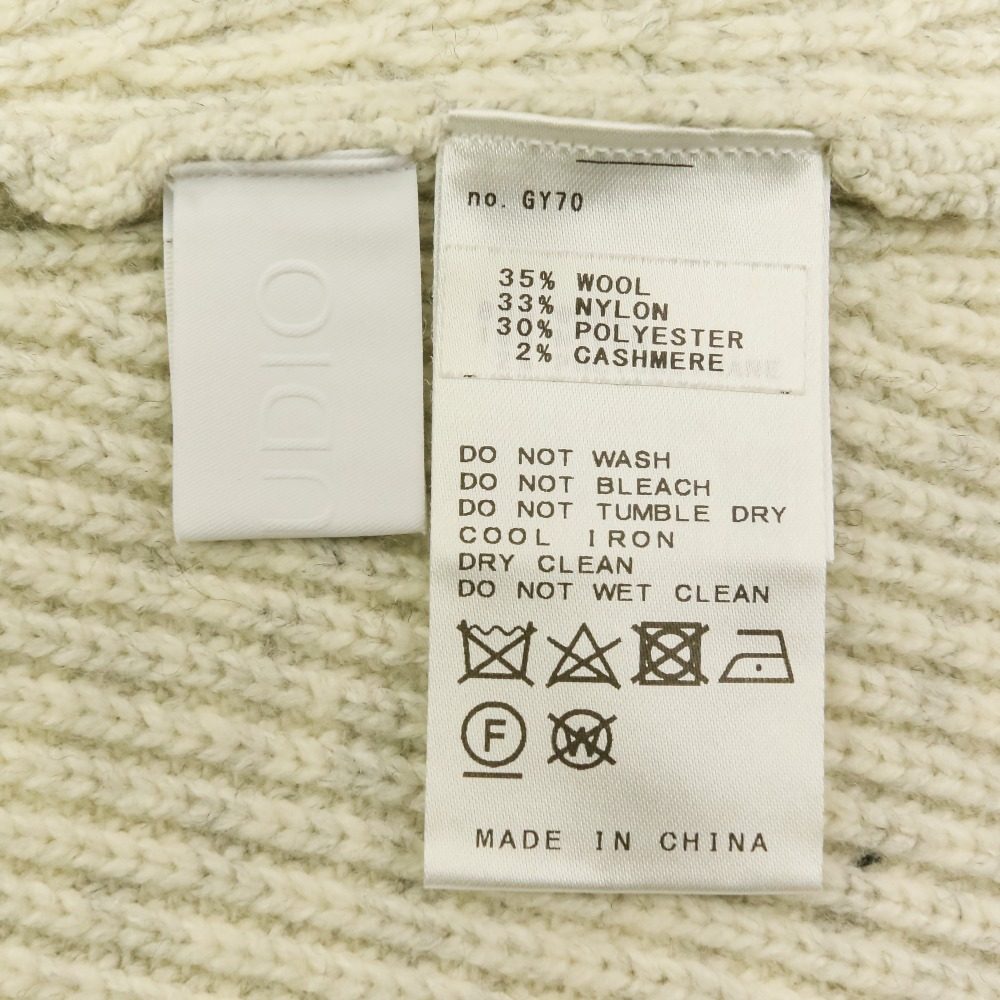エーピーストゥディオ カシミアブレンドニットケープ