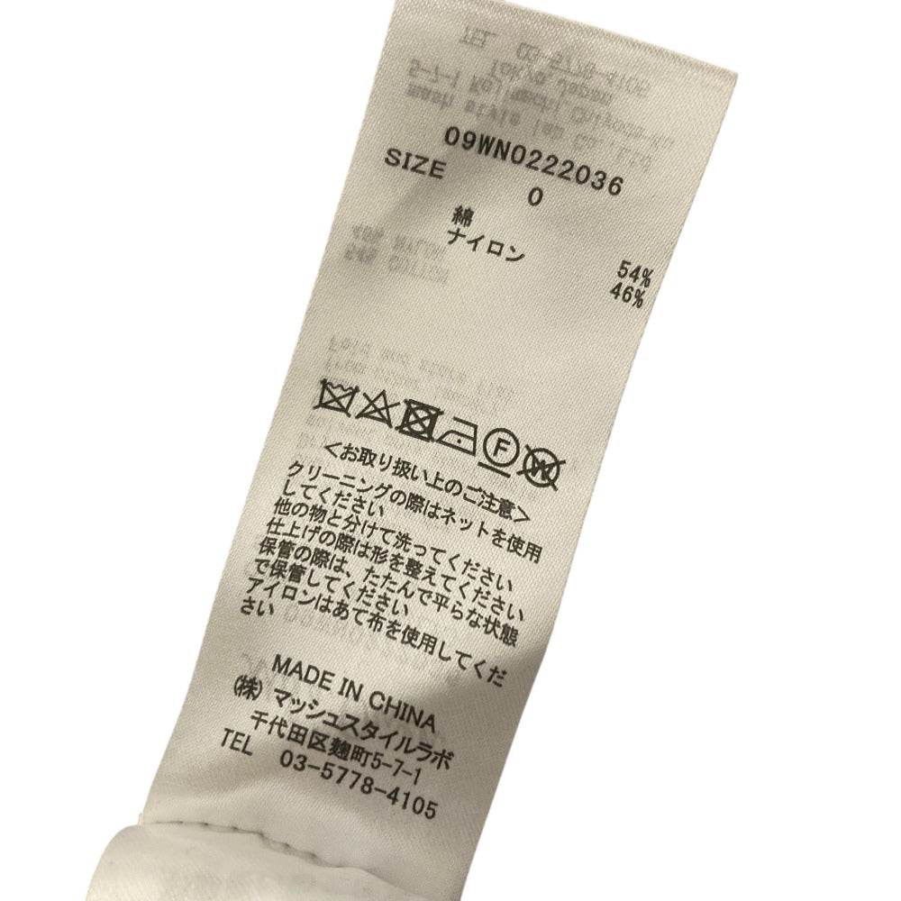 ミラオーウェン フレアスリーブニットワンピース