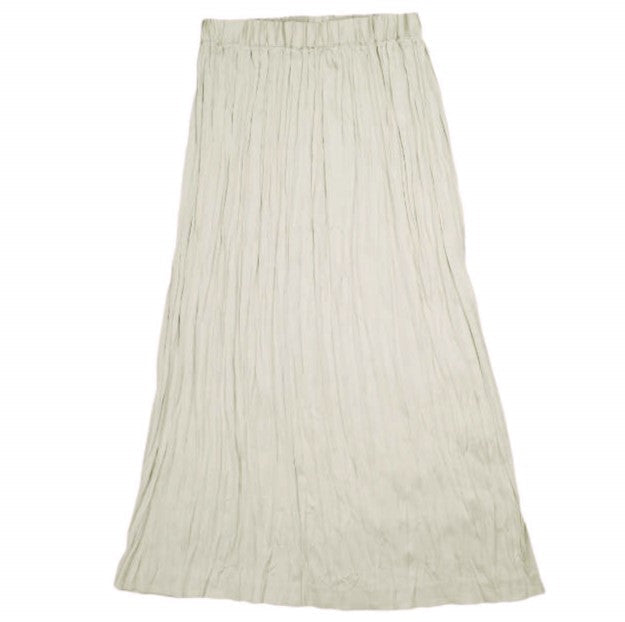 シーレット プリーツロングスカート ポリエステルロングスカート