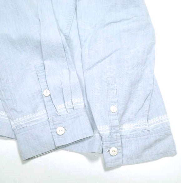 キスニューヨークシティ CHAMBLAY PATERSON SHIRT コットン混 シャツ