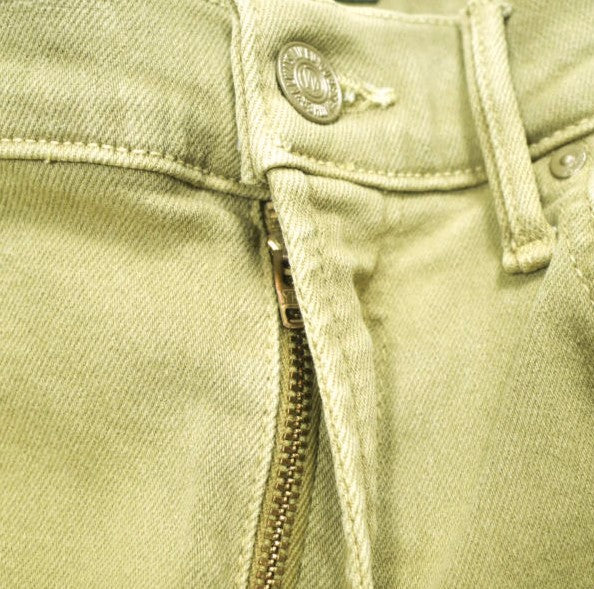 マザー THE INSIDER CROP STEP FRAY デニムパンツ