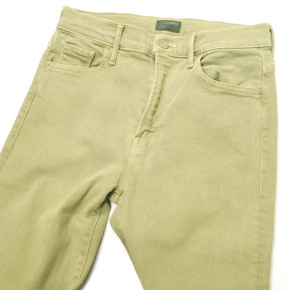 マザー THE INSIDER CROP STEP FRAY デニムパンツ