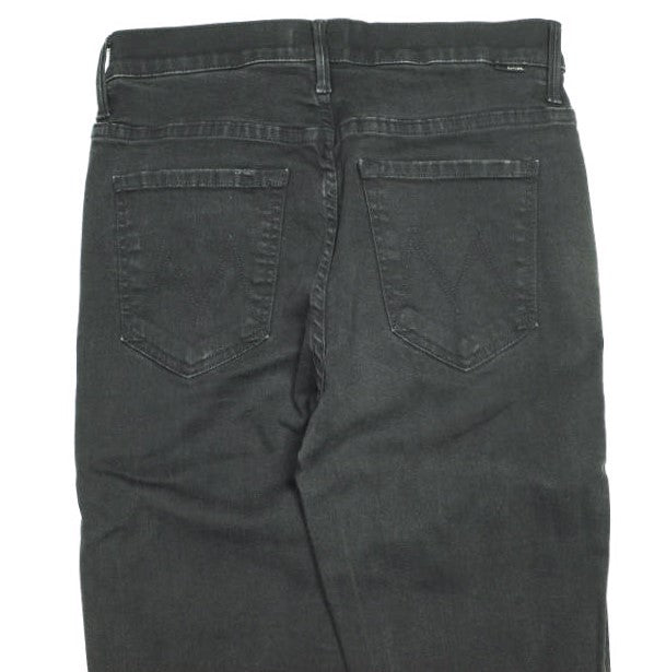 マザー THE INSIDER CROP STEP FRAY コットンデニムパンツ