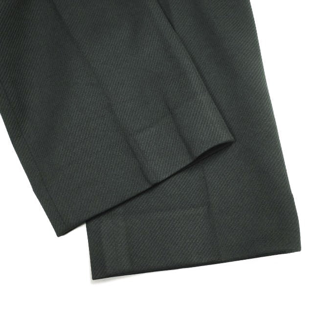 エヌハリウッド COMPILE LINE TAPERED TROUSERS ポリエステルパンツ