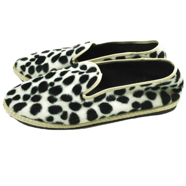 シューシャ TRAGARA DALMATIAN ベロアシューズ