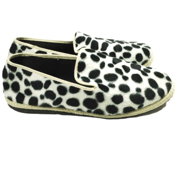 シューシャ TRAGARA DALMATIAN ベロアシューズ