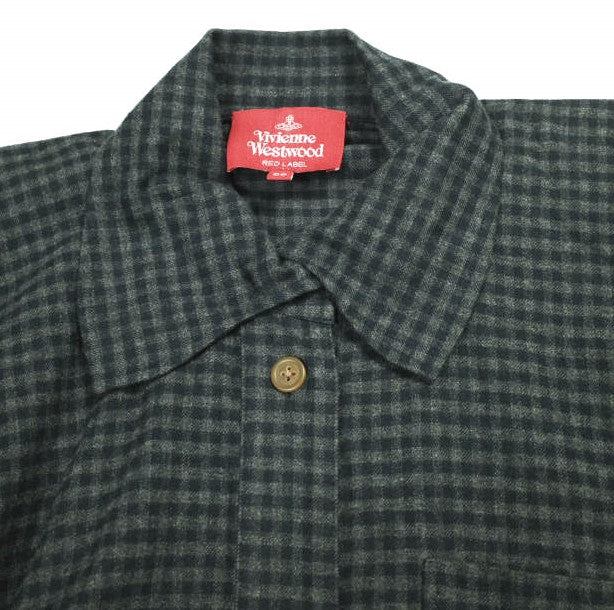 ヴィヴィアン ウエストウッド レッド レーベル コットン チェック ドレス