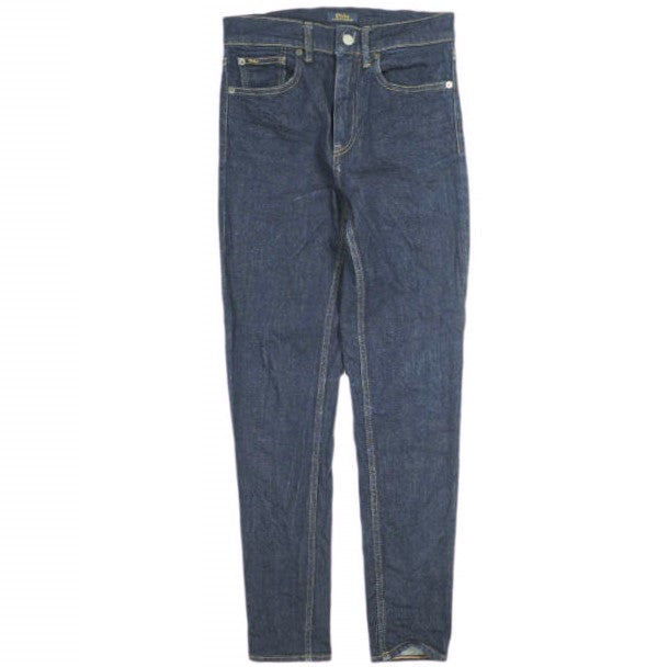 ポロラルフローレン THE TOMPKINS SKINNY HIGH RISE ANKLE 綿 デニムパンツ