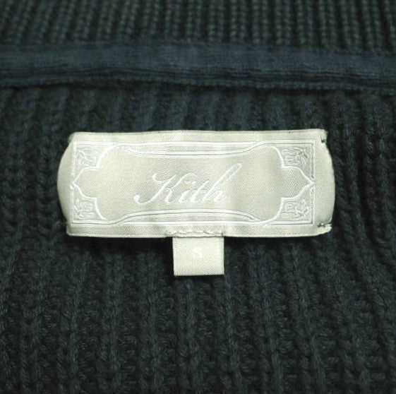 キスニューヨークシティ Garment Dyed Wyona Full Zip コットン ニットジャケット