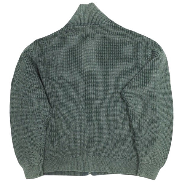 キスニューヨークシティ Garment Dyed Wyona Full Zip コットン ニットジャケット
