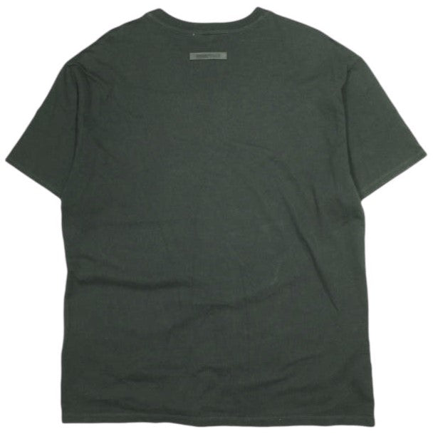 エッセンシャルズ リフレクターロゴ コットン Tシャツ