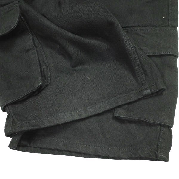 ザラ DENIM CARGO SHORT コットン ショートパンツ