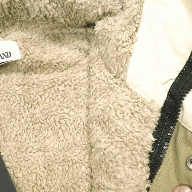 ストーンアイランド NYLON PANAMA WITH NEW SILK LIGHT フーデッドジャケット