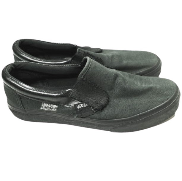 バンズ×エスエスズィー REVERSE SLIPON キャンバス スニーカー