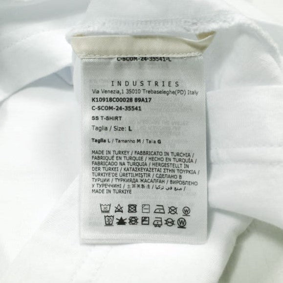 モンクレール グラデーション ロゴ コットン Tシャツ