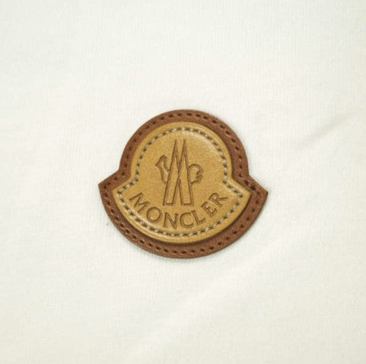 モンクレール エンブレム ロゴ コットン Tシャツ