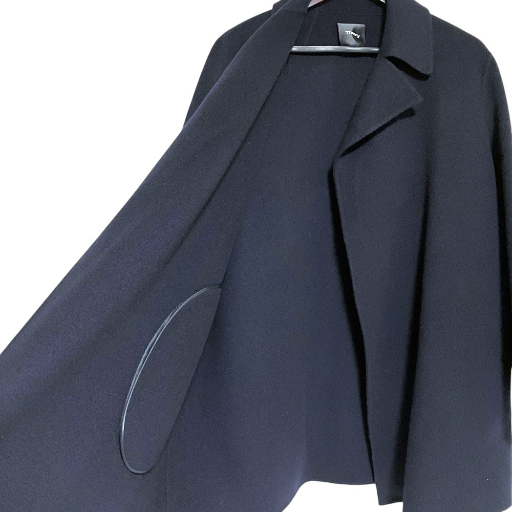 セオリー NEW DIVIDE LUXE OVERLAY DF ウールカシミヤコート