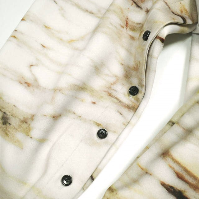 ミカゲシン OPEN SLEEVE SHIRT ポリエステルシャツ