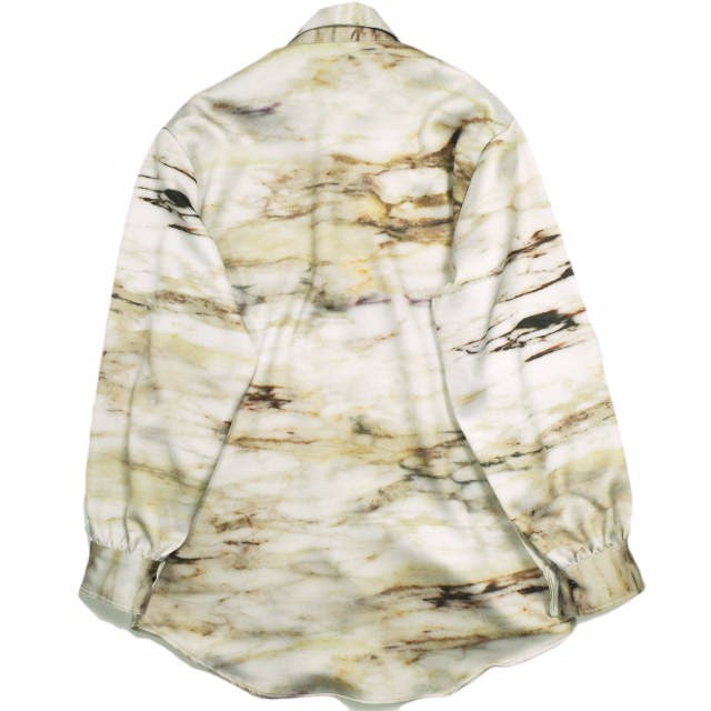 ミカゲシン OPEN SLEEVE SHIRT ポリエステルシャツ