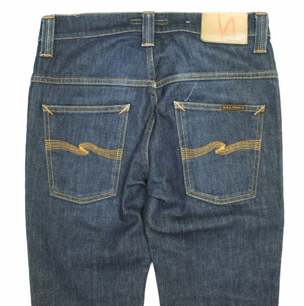 ヌーディージーンズ THIN FINN DRY STRETCH コットン デニムパンツ