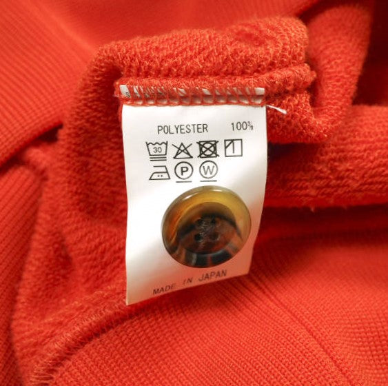ストライプフォークリエイティブ SWEAT CARDIGAN ポリエステルカーディガン