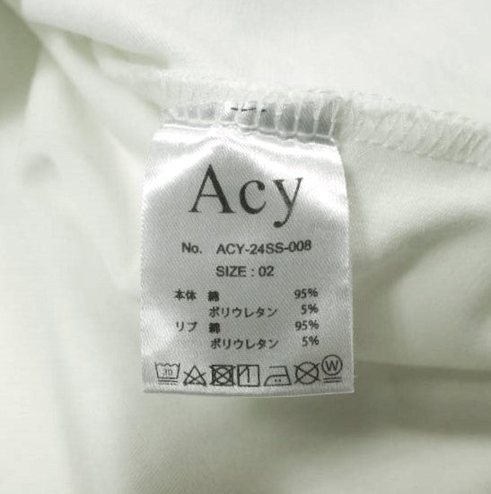 エイシー SMILEy TEE コットンポリウレタン Tシャツ