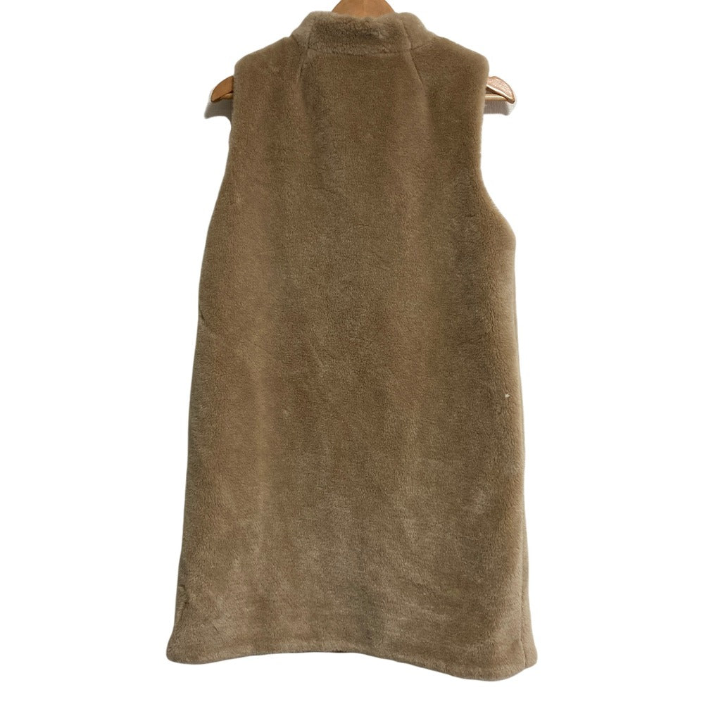 マカフィー フェイクファーロングジレ