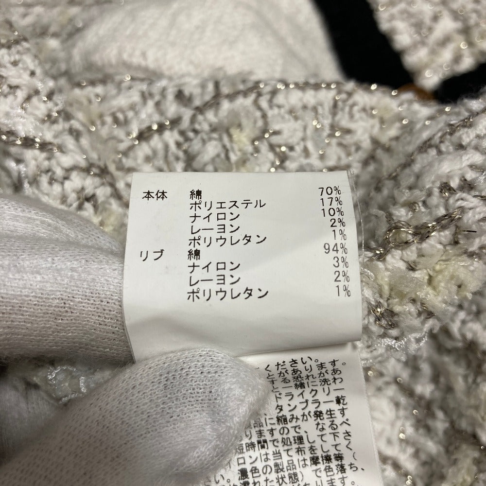 アナイ ツイードニットカーディガン