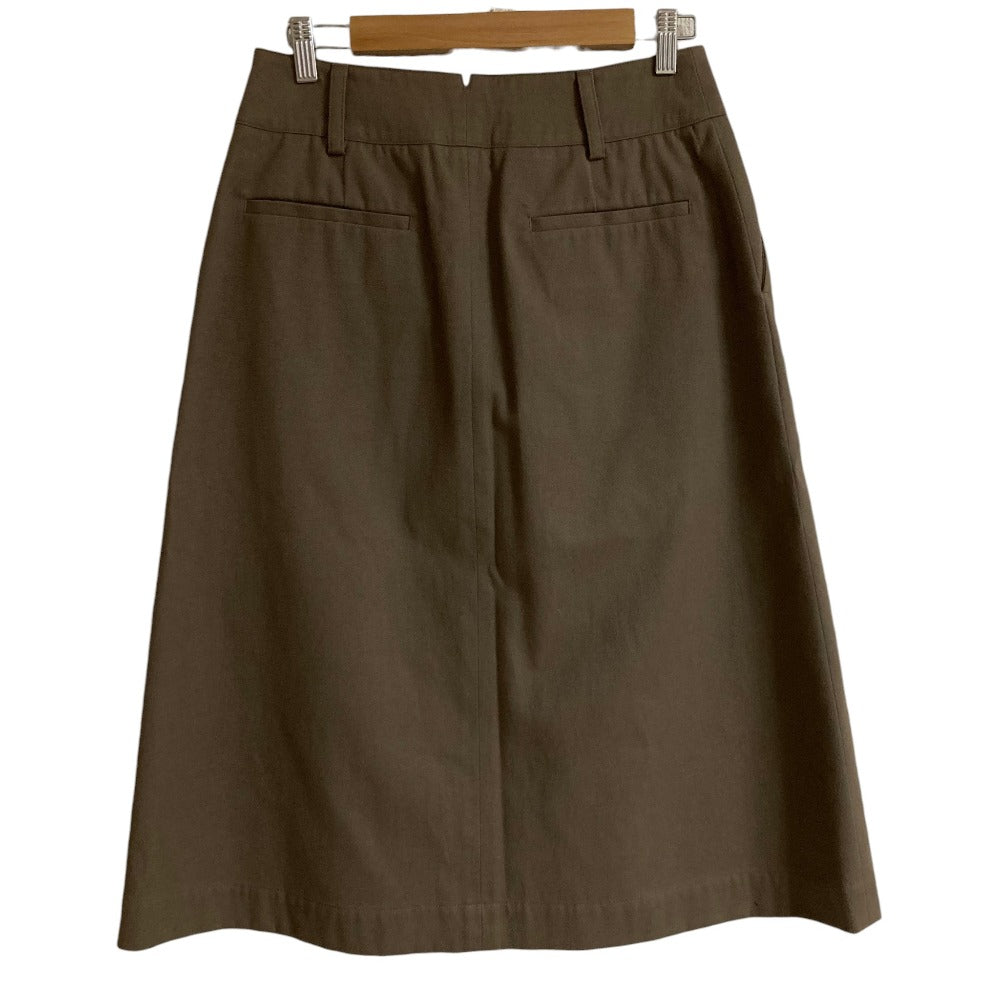 マーガレットハウエル BRUSHED COTTON WOOL スカート