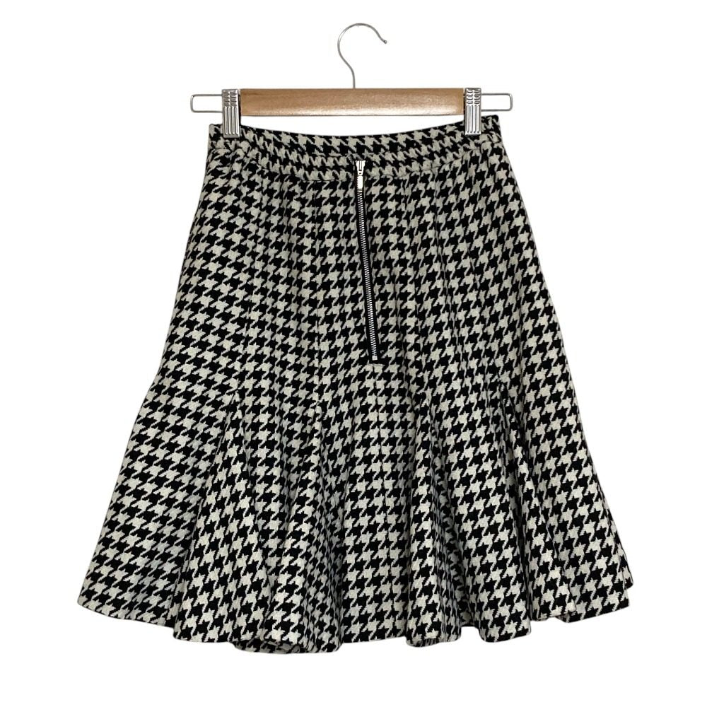 オブリ 千鳥格子スカート