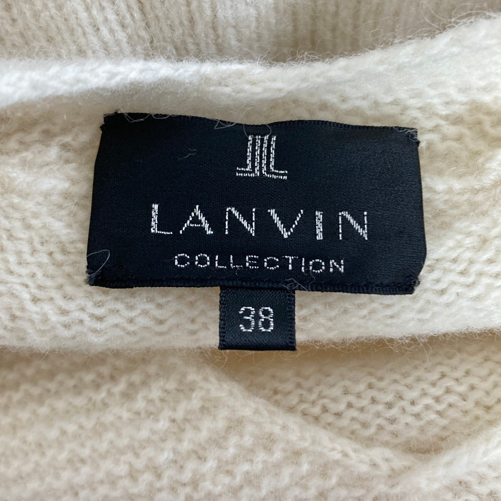 ランバンコレクション ウールニットセーター