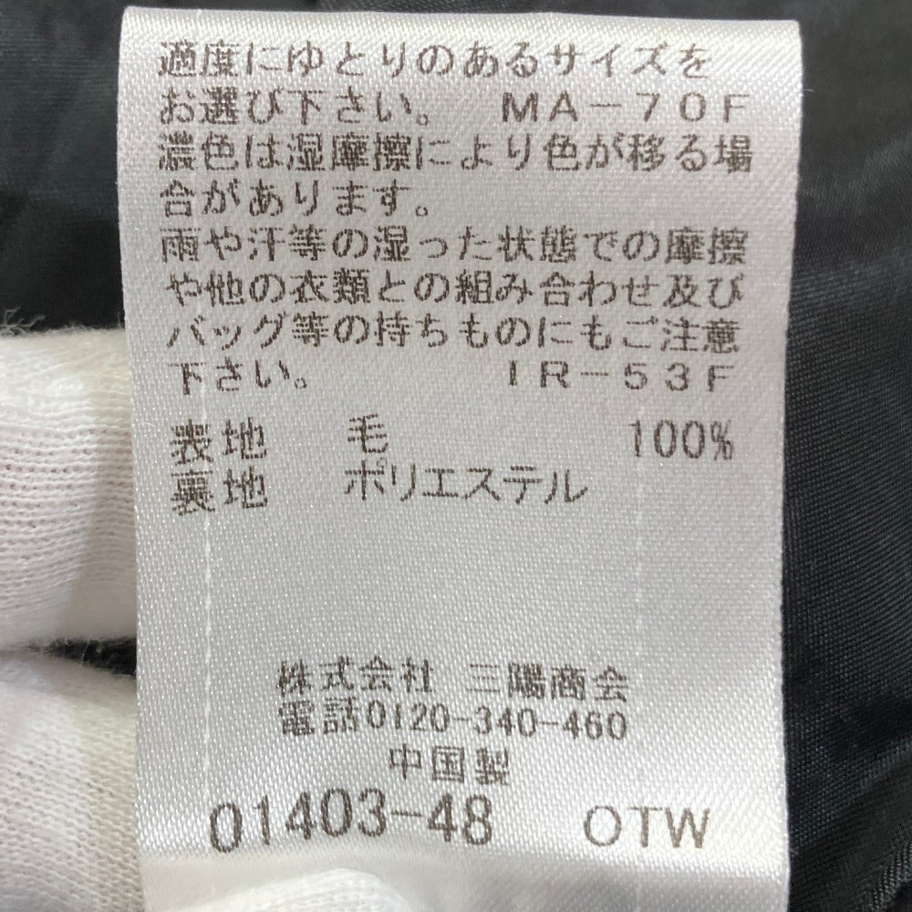 ブルーレーベルクレストブリッジ ウールチェックワンピース
