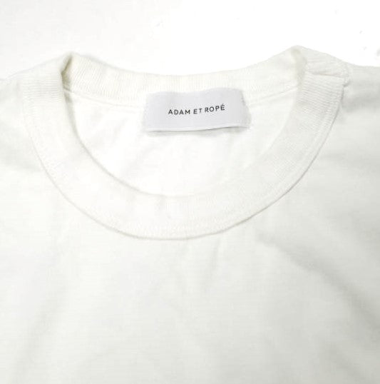 アダムエロペ コットン長袖Tシャツ