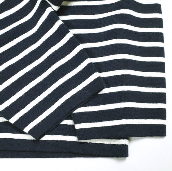 ジャストアンアイデアダイリク Docking Lettered Knit コットンセーター 限定