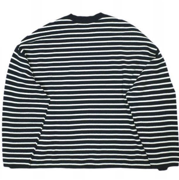 ジャストアンアイデアダイリク Docking Lettered Knit コットンセーター 限定