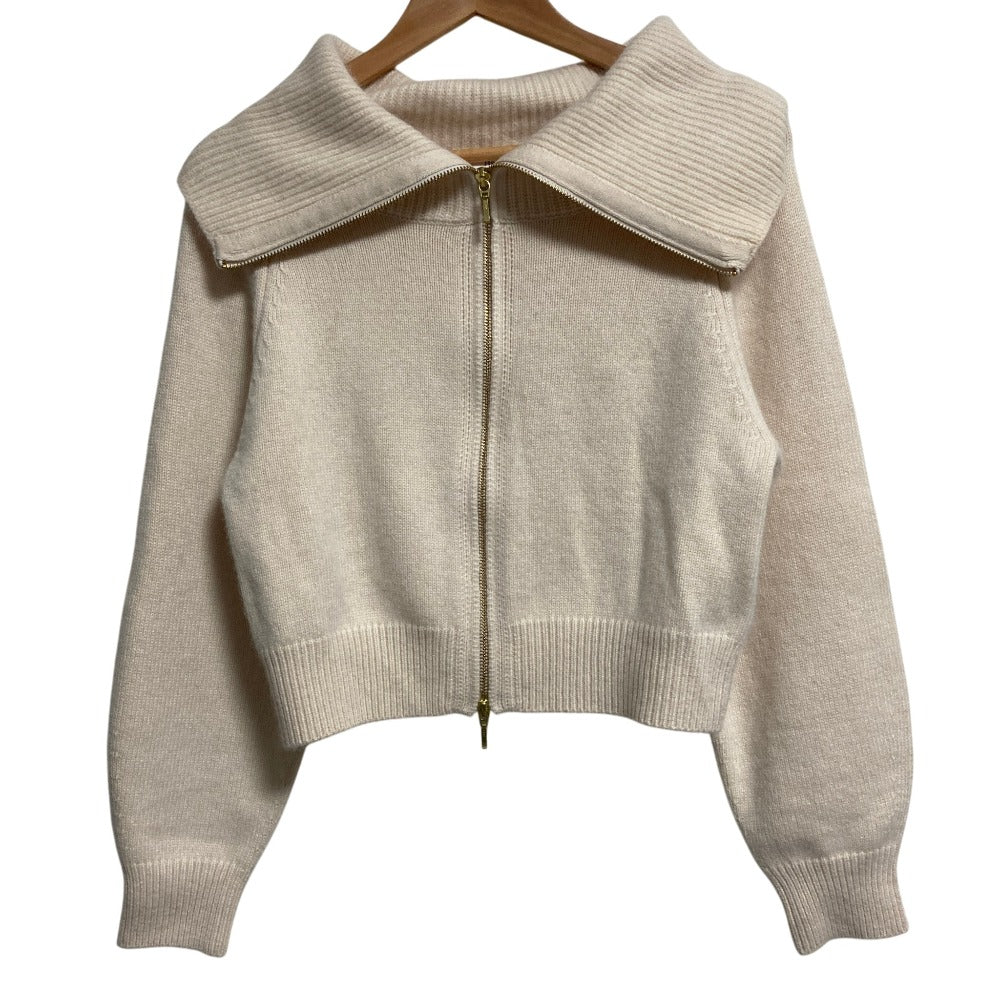 ハーリップトゥ Big Collar Knit カーディガン