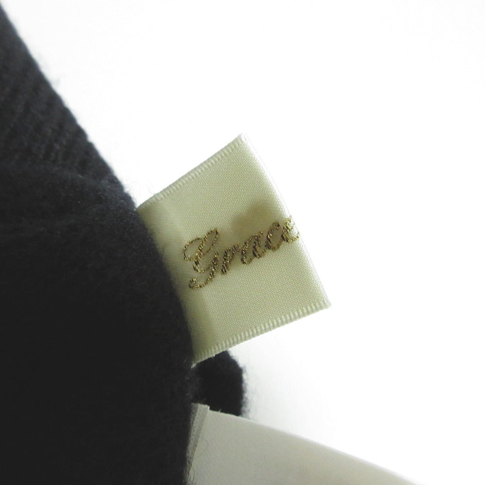 グレースクラス 刺繍ニットトップス