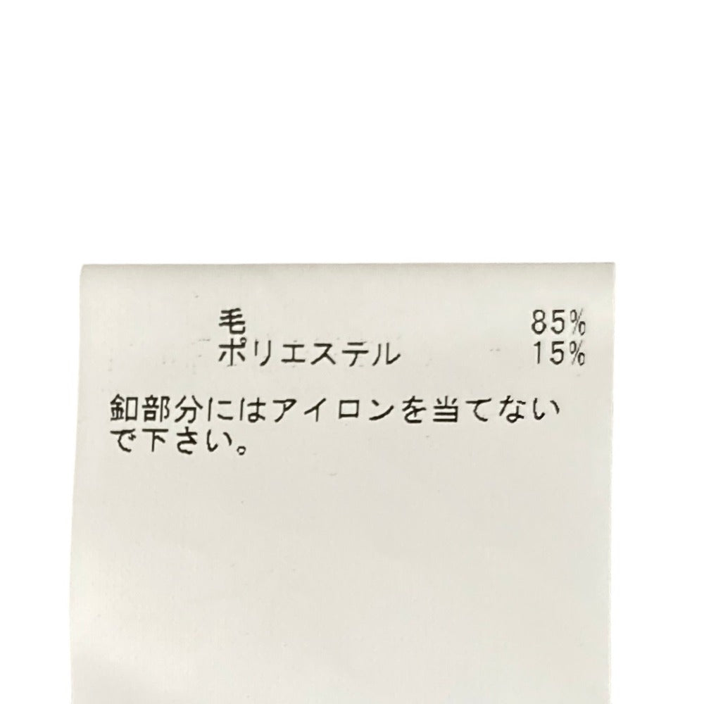 アナイ カラーミックスボクシーニットカーディガン