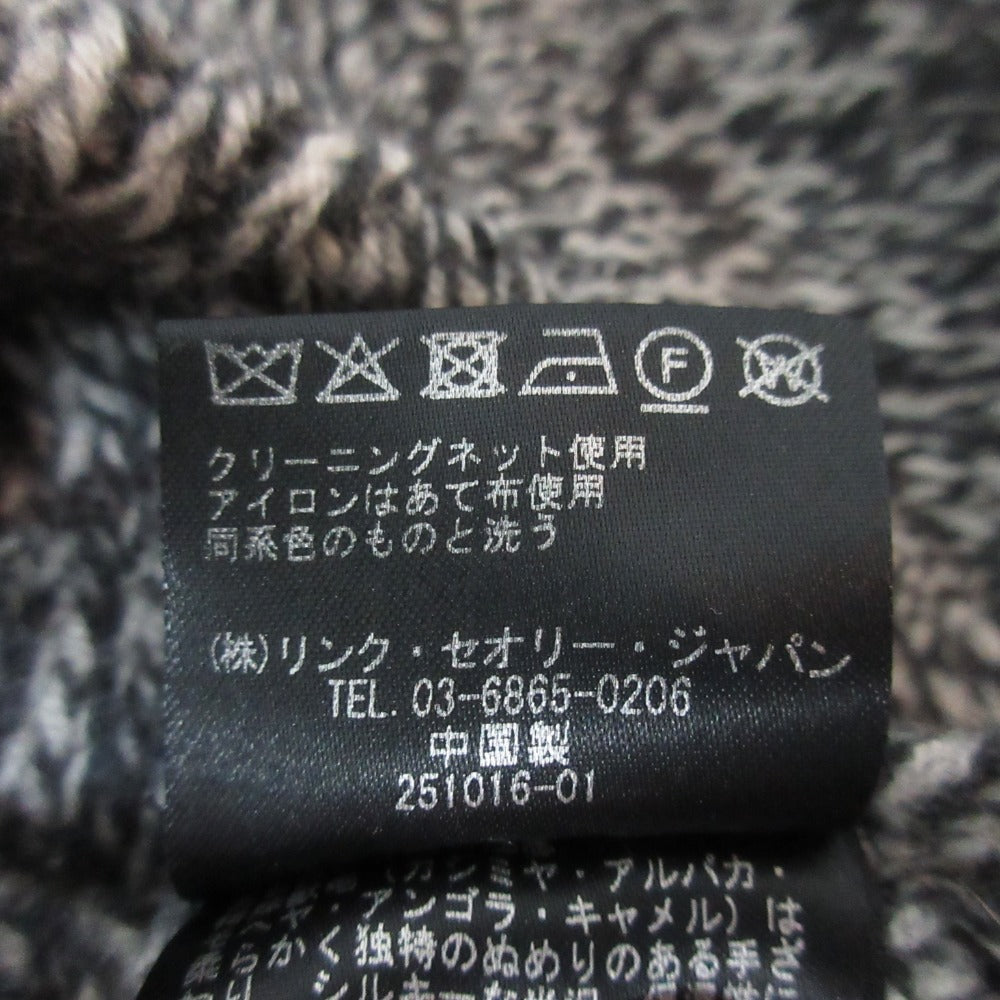 セオリー CASHMERE CROP PO MOULINE カシミヤ ニットセーター