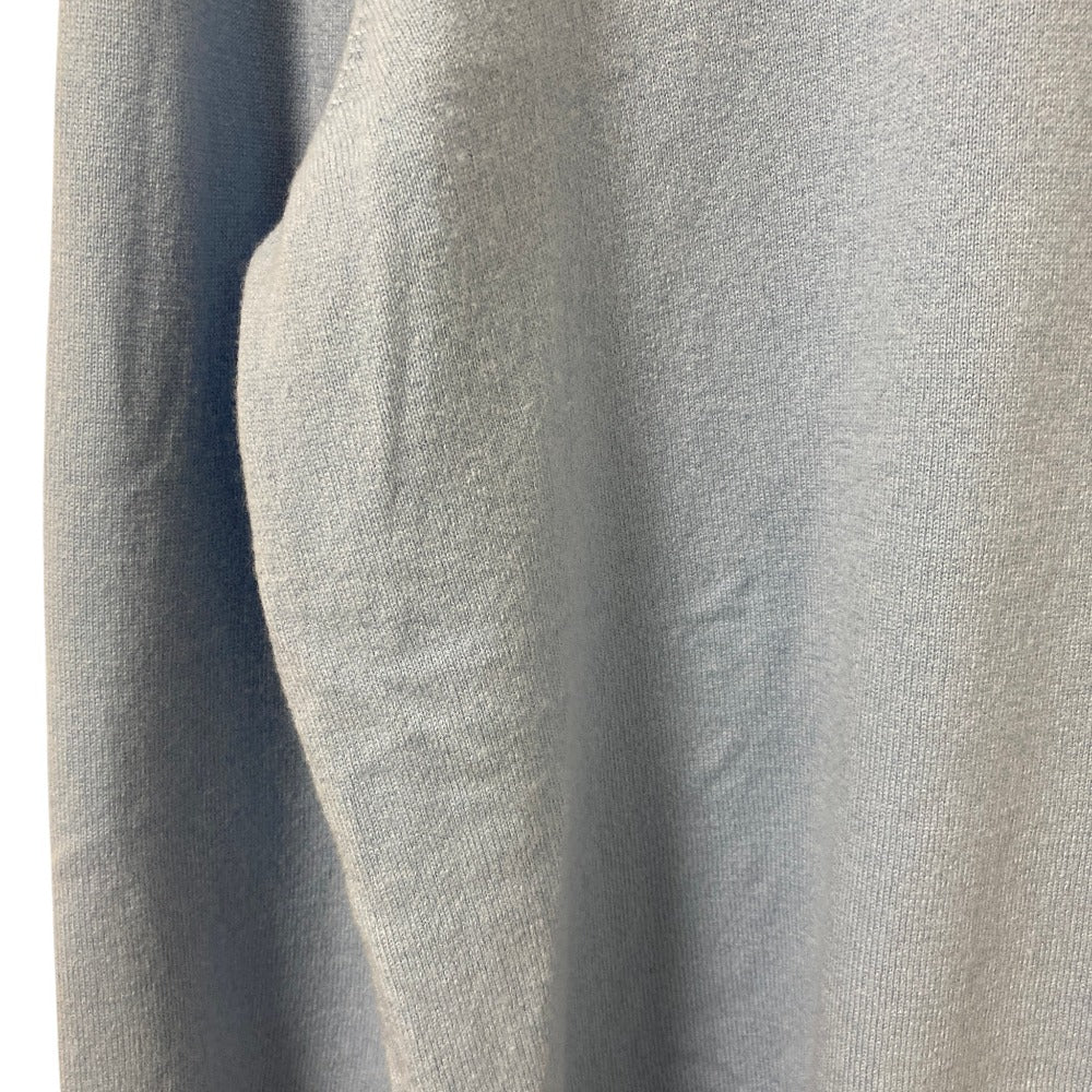 グランサッソ カシミヤブレンドウールハーフジップセーター