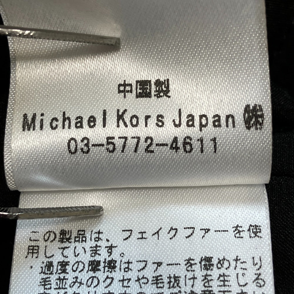 マイケルマイケルコース レオパードエコファーコート