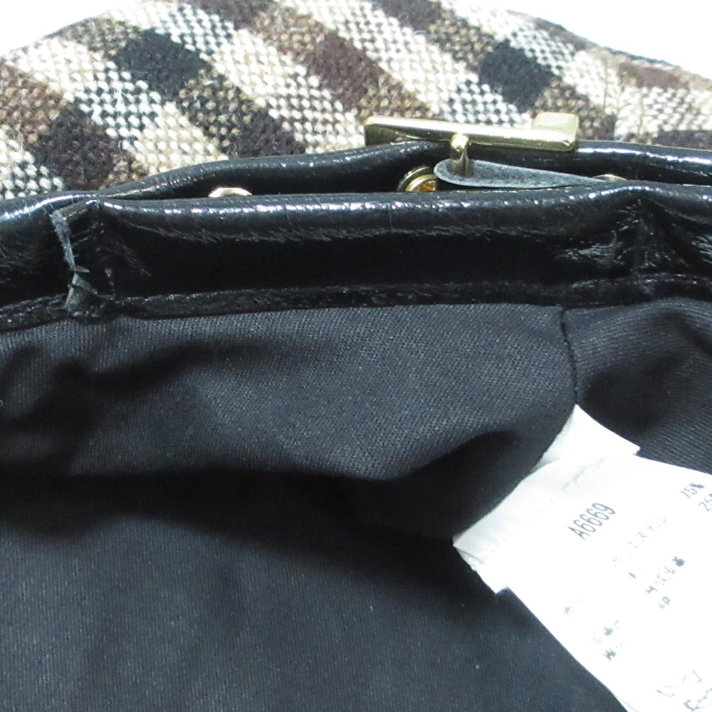 ガニー Checked Wool Mix ベレー帽