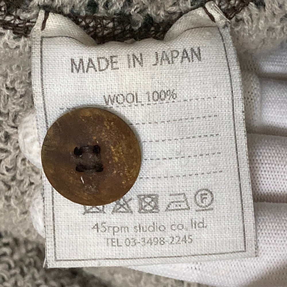 フォーティファイブアール ウールジャケット