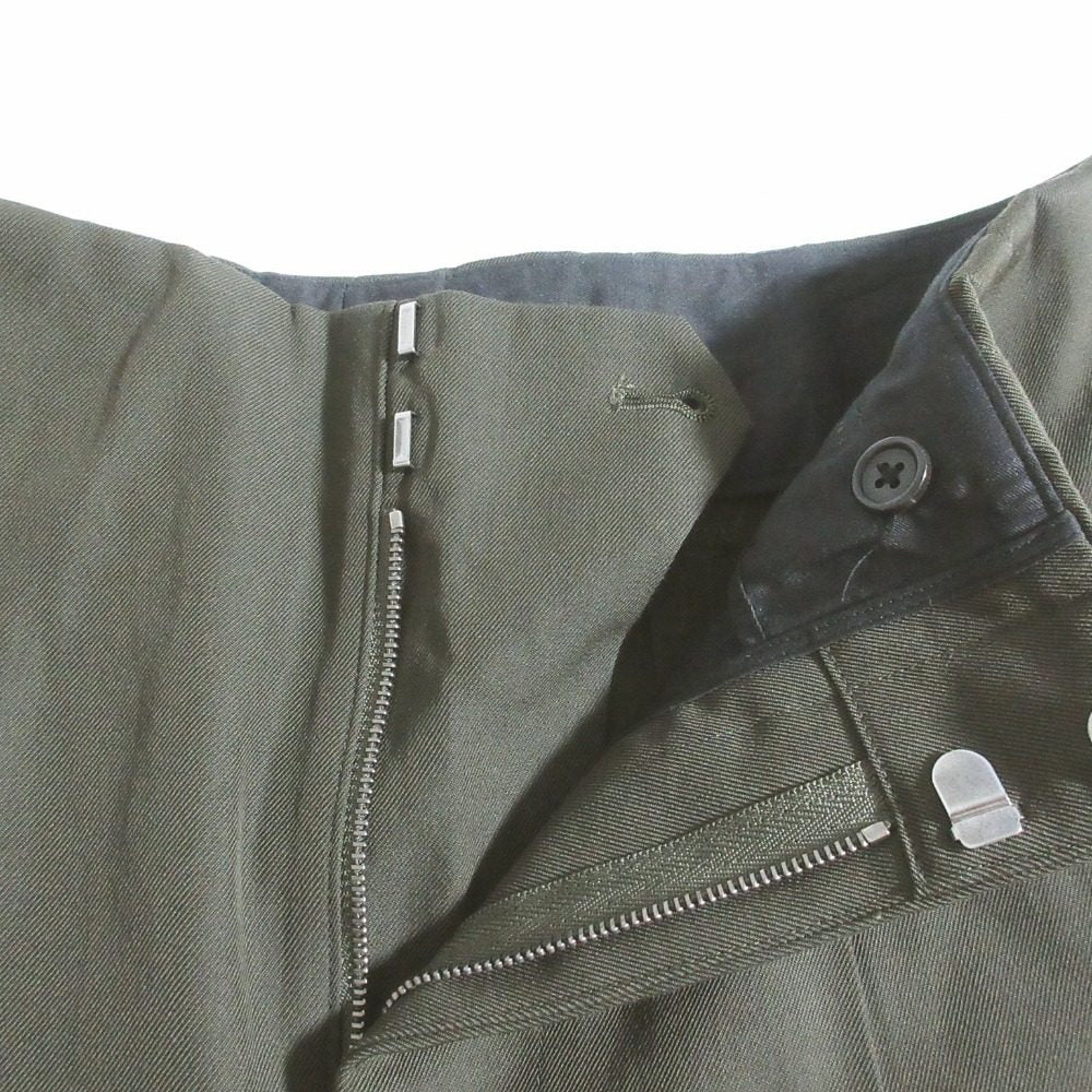 マーガレットハウエル COMPACT COTTON WOOL トラウザー
