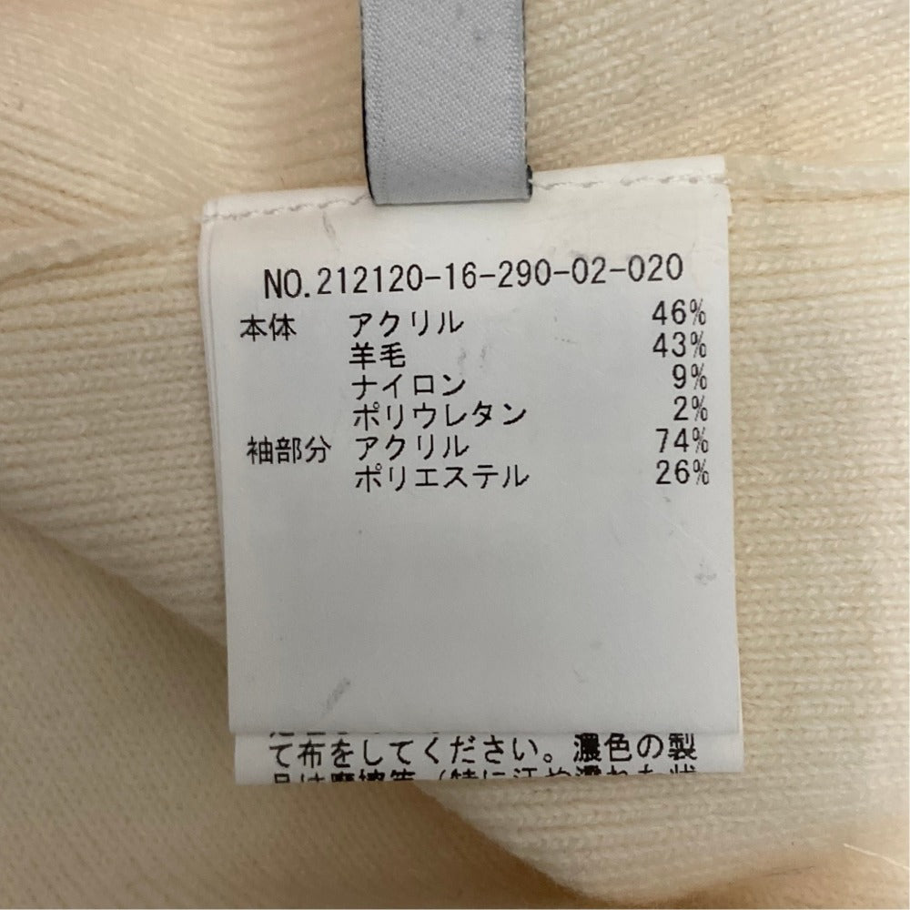 ルルウィルビー フリルスリーブニットセーター