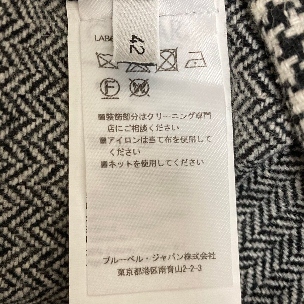 ヴィヴェッタ 千鳥格子ヘリンボーンパンツ