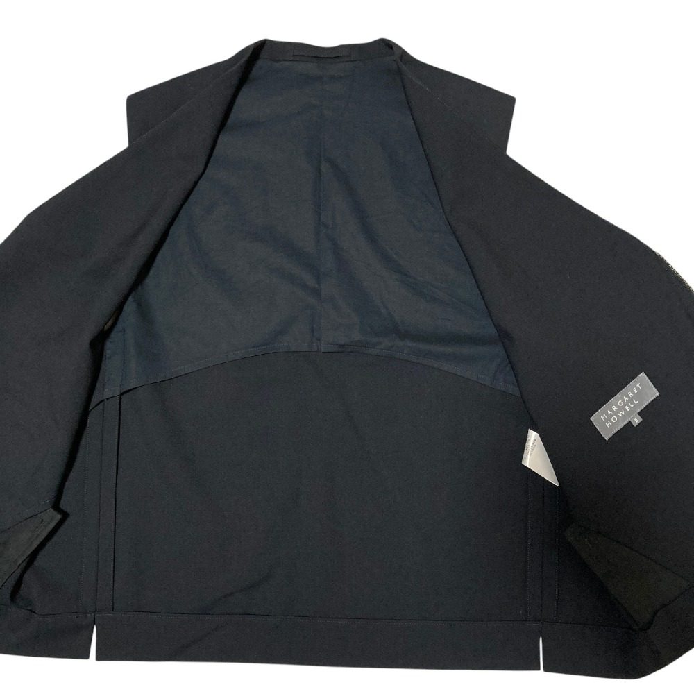 マーガレットハウエル SUMMER WOOL POPLIN ベストコート