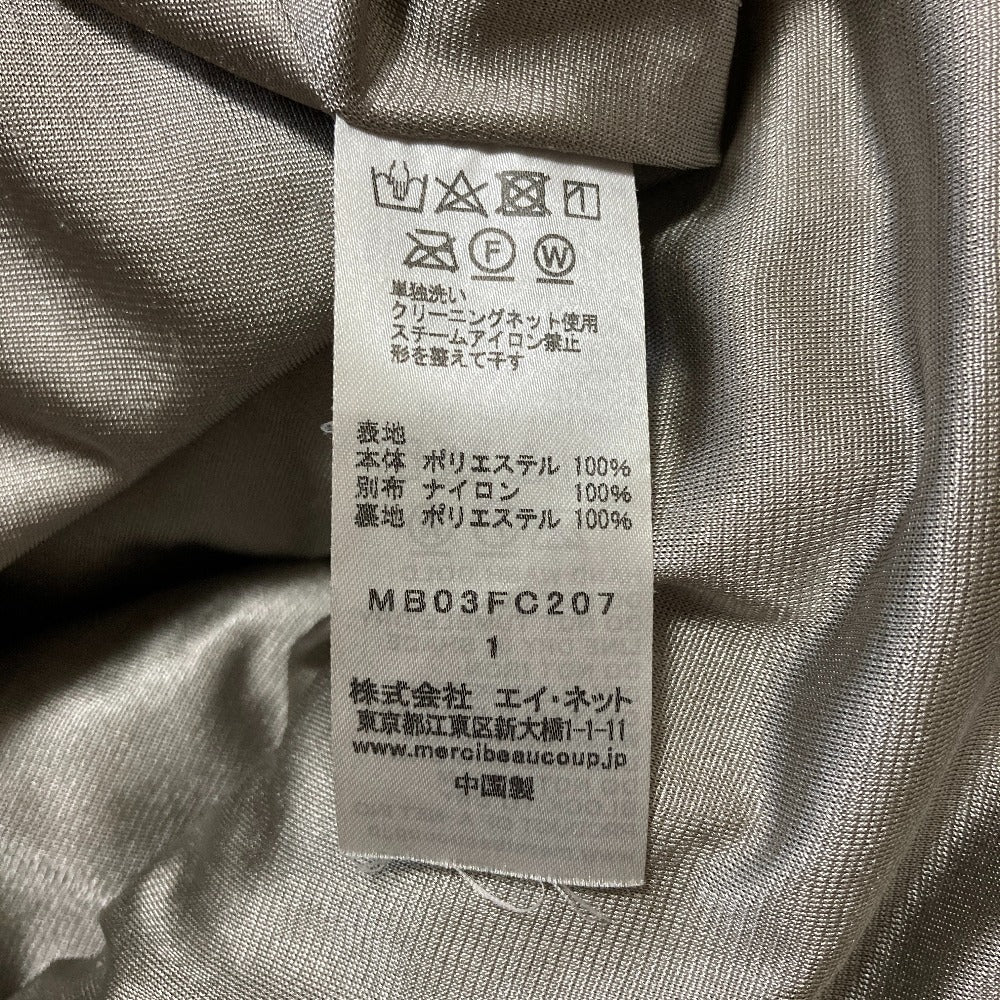 メルシーボークー フリースノーカラーコート