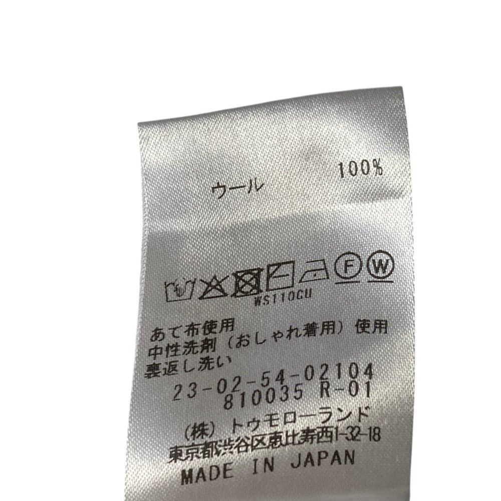 ギャルリーヴィー ウールクルーネックプルオーバーニット